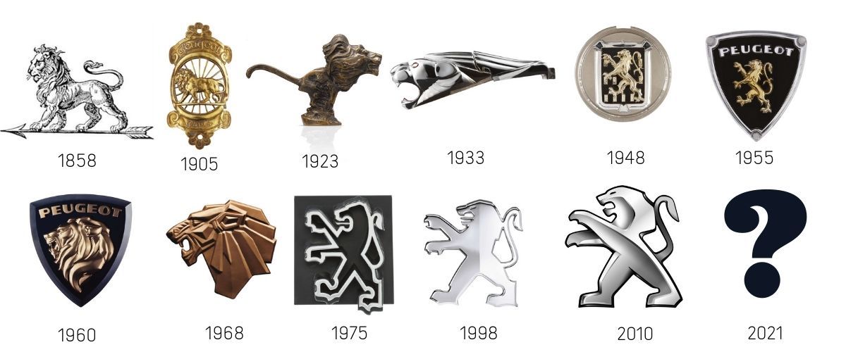 Peugeot arbore un nouveau logo !