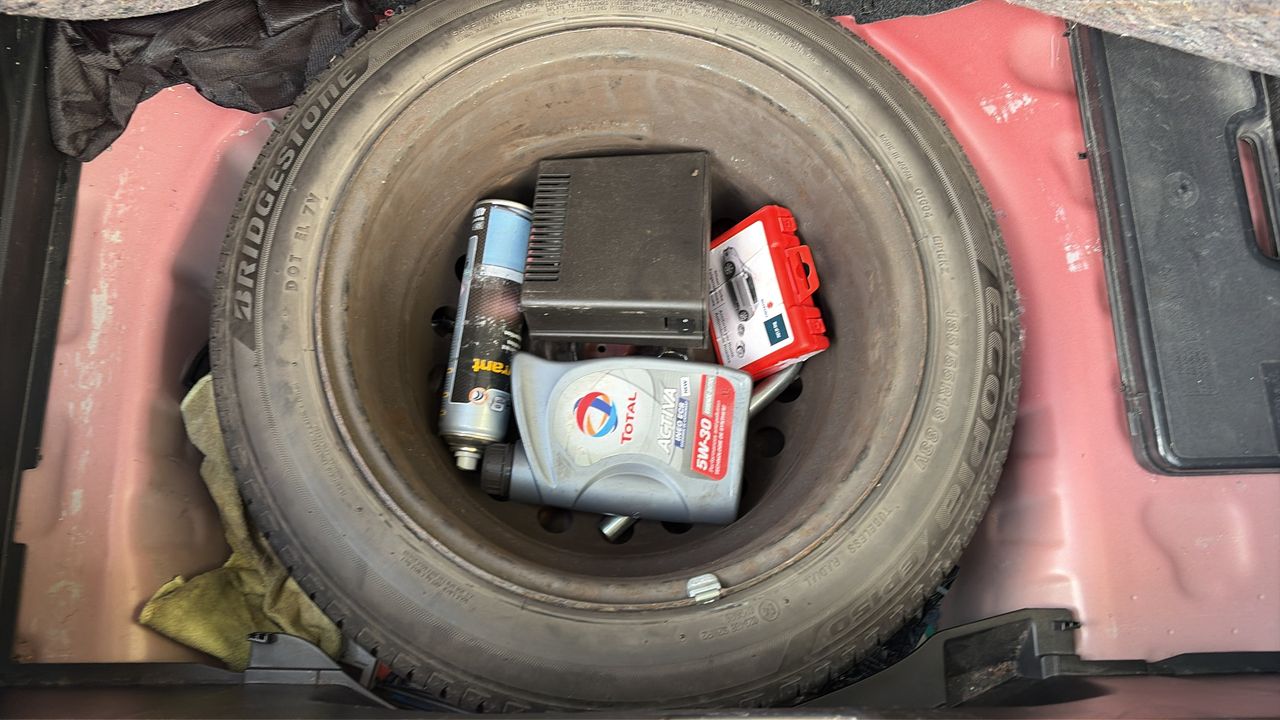 Photo de la roue de secours 1