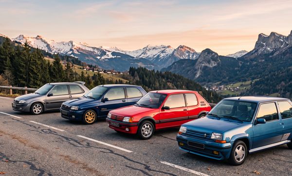Youngtimers français : les Renault, Peugeot et Citroën qui montent